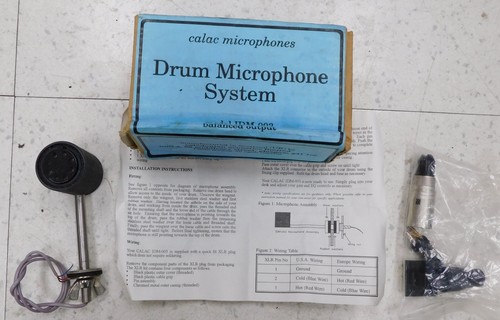 Vintage calac drum microphone - calac,