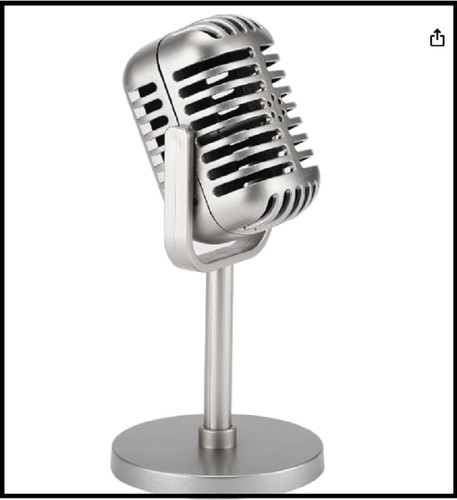 Microphone vintage look - look, old